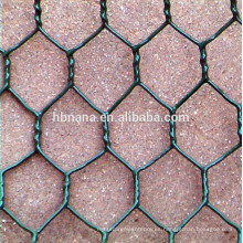 malla de alambre hexagonal galvanizada en baño caliente / malla de alambre hexagonal del pollo